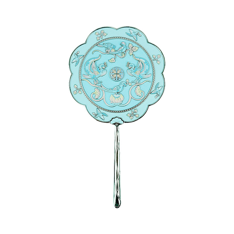 文创镜子定制金属手持化妆镜随身镜订做博物馆纪念品