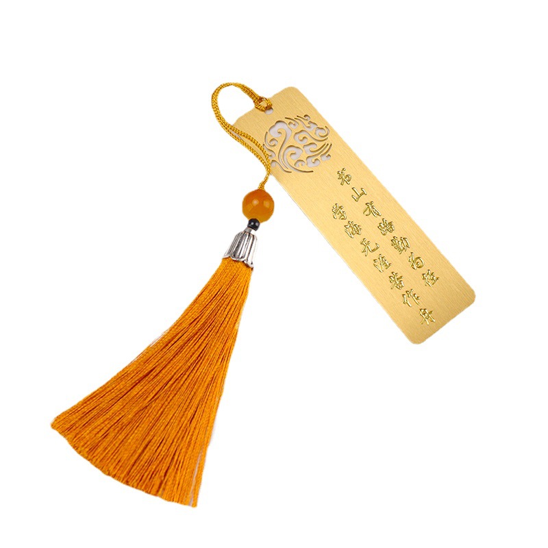 创意礼品金属黄铜书签古典中国风学生用订做简约