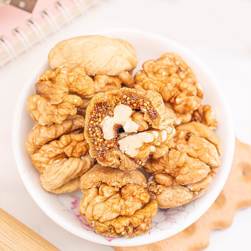 无花果夹核桃仁【代发】500g 新疆无花果核桃独立包装果大新鲜